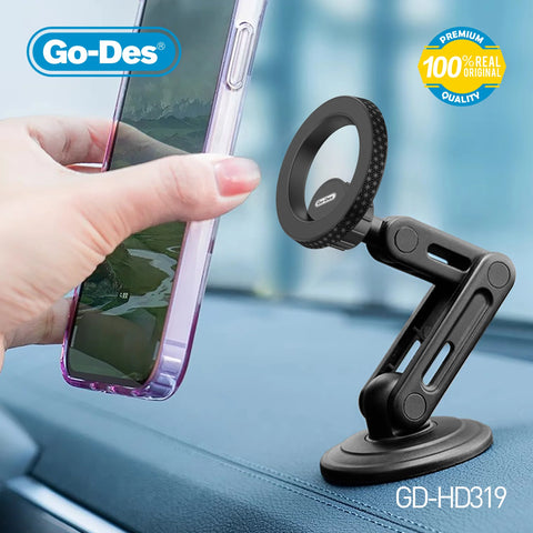 MagSafe Magnetic Phone Bracket Powerful Adsorption Suction Cup for Car Dashboard Windscreen