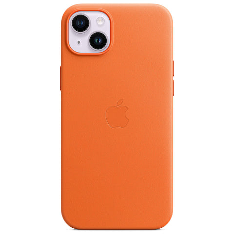 Original Apple Leather Case | iPhone 14 Plus with MagSafe