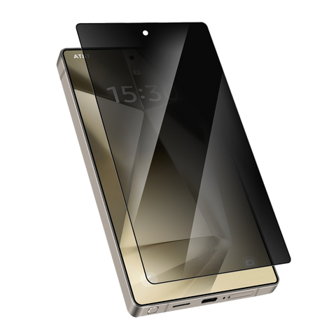 Levelo 2.5D Silk Print High Silicon Aluminum Glass AR Screen Protector for S25 Ultra