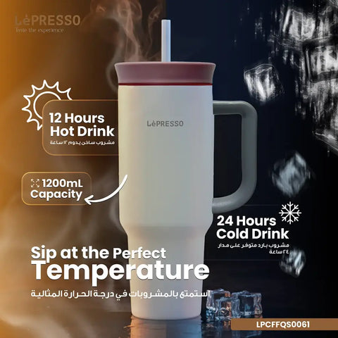 QuirkSip Insulated Tumbler with Double Wall Vacuum