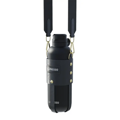 ThermaTrail Thermos Bottle with Crossbody Strap