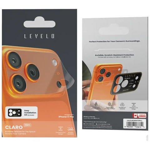 Claro Film for iPhone 17 Pro/Pro Max - Clear