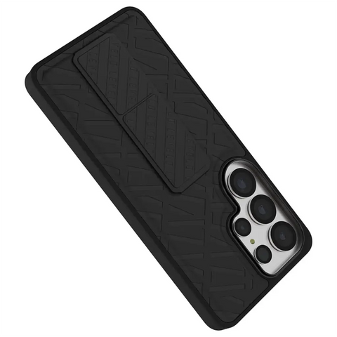Morphix Cuero Grip Stand Case for S26 Ultra