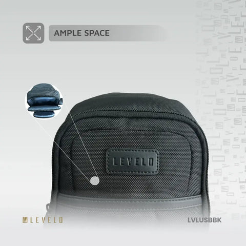 Levelo Urban Sling Bag - Black