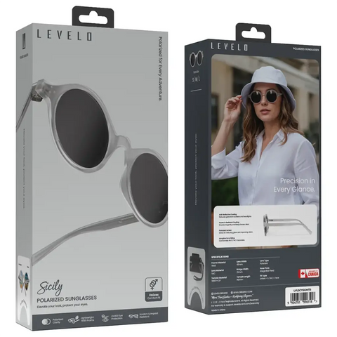 نظارات شمسية مستقطبة طراز صقلية - مطفأ اللمعة