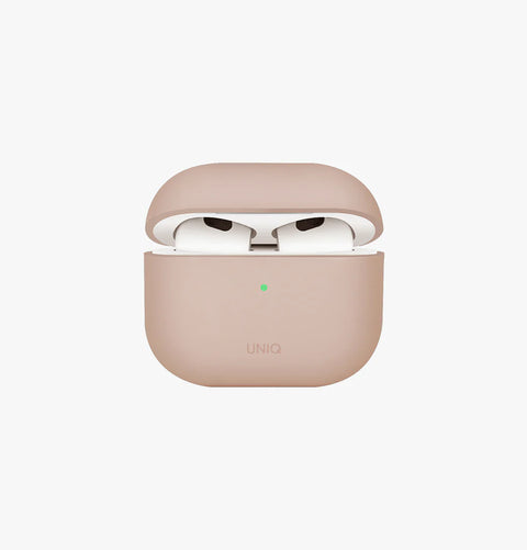 جراب Lino Hybrid Liquid Silicon لسماعات AirPods الجيل الرابع (2024)