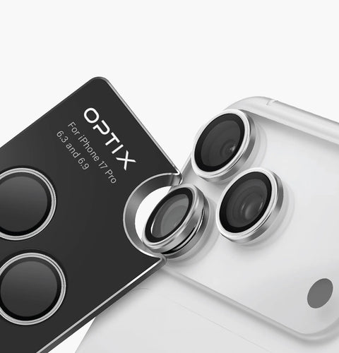 Optix AluGuard Aluminium Camera Lens Protector - iPhone 17 Pro & Pro Max