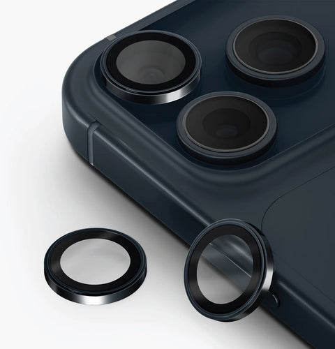 Optix Prime Stainless Steel Camera Lens Protector - iPhone 17 Pro & Pro Max