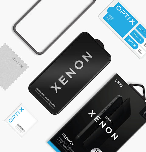 Optix Xenon™ Premium Ultra-Strong 2-Way Screen Protector