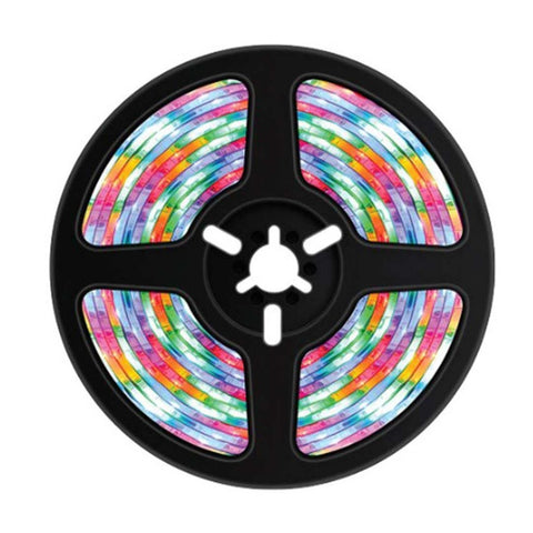 16.4 Ft Sound Reactive RGB Strip Light with 44 Key Remote