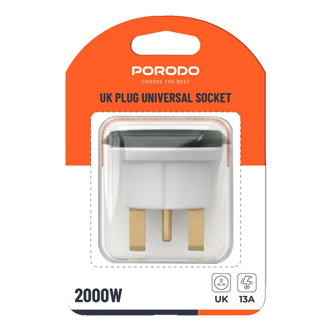 2000W UK Plug Universal Socket