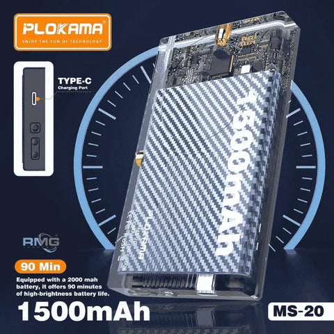 MS-20 Magnetic Light 6W Photography Fill Light – 3 White Shades Rechargeable Portable LED Light