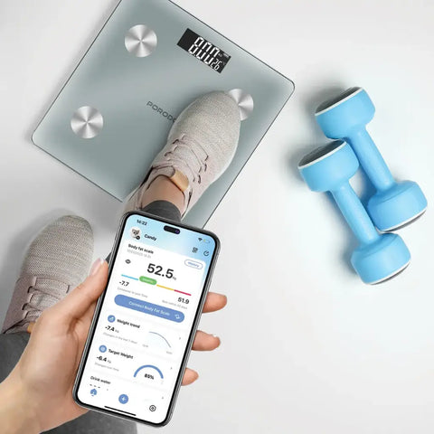Porodo Lifestyle Gravis Smart Body Fat & BMI Scale