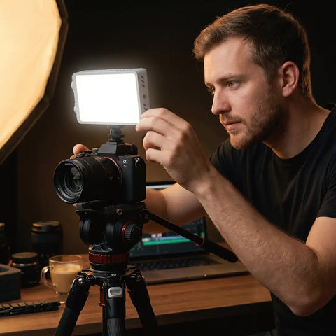 Porodo Lifestyle Cannes Capture Rechargeable Handheld Photography Fill Light