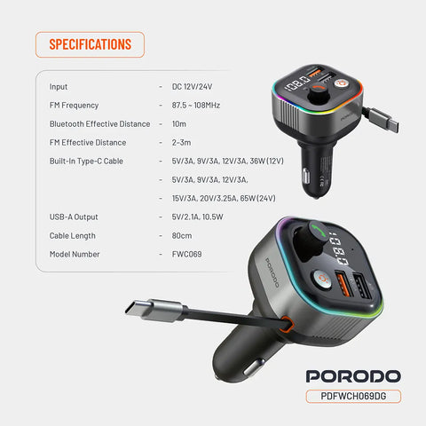 Audio Boost Bluetooth FM Transmitter