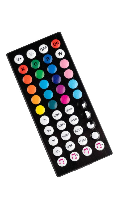 16.4 Ft Sound Reactive RGB Strip Light with 44 Key Remote