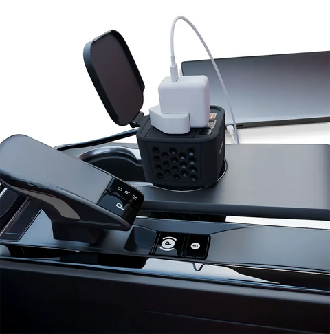 محول طاقة للسيارة DriveStation 200W مع شاشة عرض جهد في الوقت الفعلي