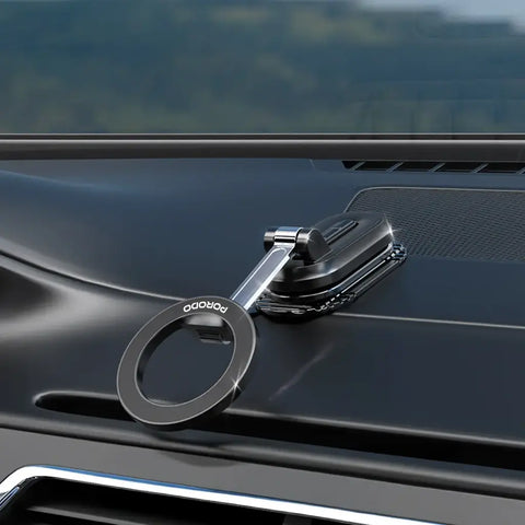 GripFold MagSafe Rotatable Car Mount 360° Full Rotation
