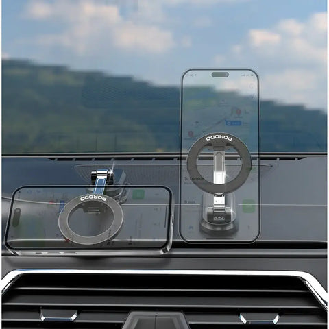 GripFold MagSafe Rotatable Car Mount 360° Full Rotation