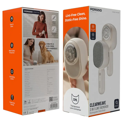 Clearweave 2-In-1 Lint Remover