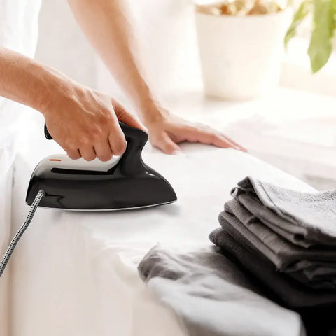 Ironix Portable Mini Iron Steamer with Bakelite Handle