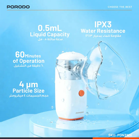 LiveOn Portable Rechargeable Nebulizer