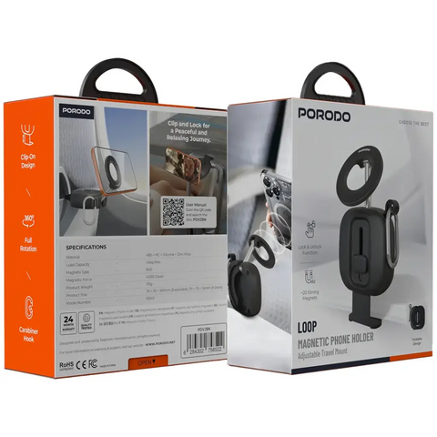 Loop Magnetic Phone Holder Adjustable Travel Mount