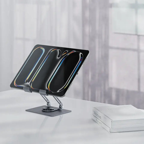 Zelo 360° Rotatable Tablet Holder with Silicone Grips