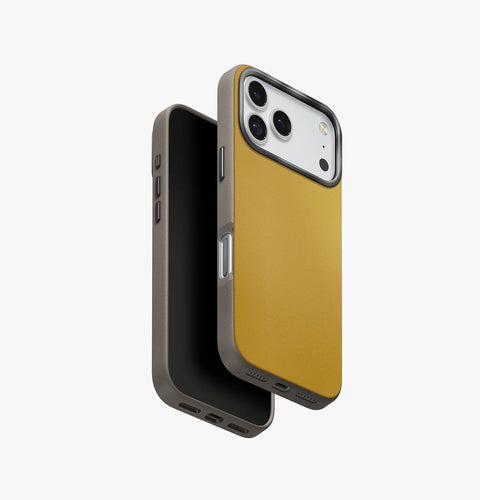 Lyden DS Dual-Tone Premium Leatherette Case - iPhone 17 Series Case