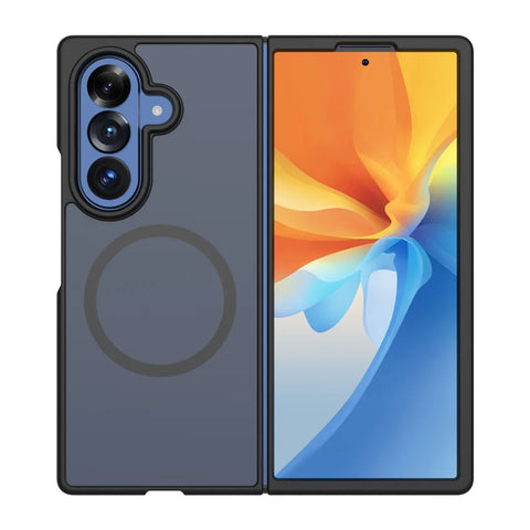 Blupebble Samsung Galaxy Fold 8 Ultra Hybrid Matte Case Black Bp-Smhmtfd8U-Bk