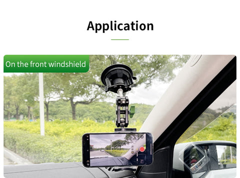 Lanparte Universal Ball Head Basic SuckerArm – The Ultimate Car Mount & Photography Accessory