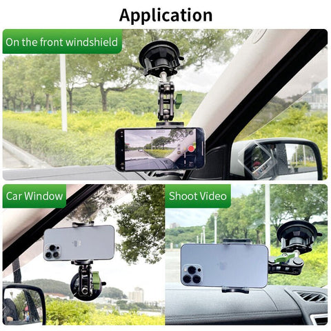 Lanparte Universal Ball Head Basic SuckerArm – The Ultimate Car Mount & Photography Accessory