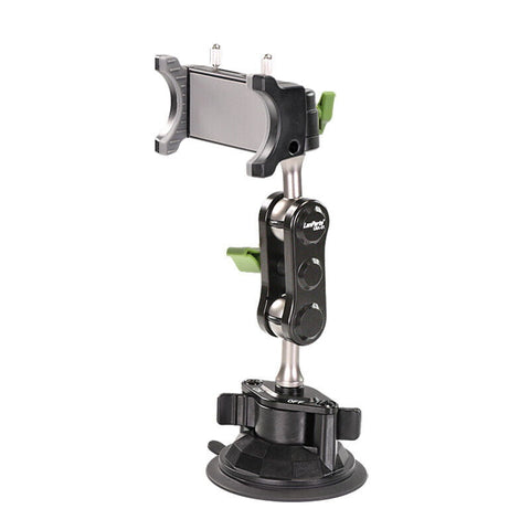 Lanparte Universal Ball Head Basic SuckerArm – The Ultimate Car Mount & Photography Accessory