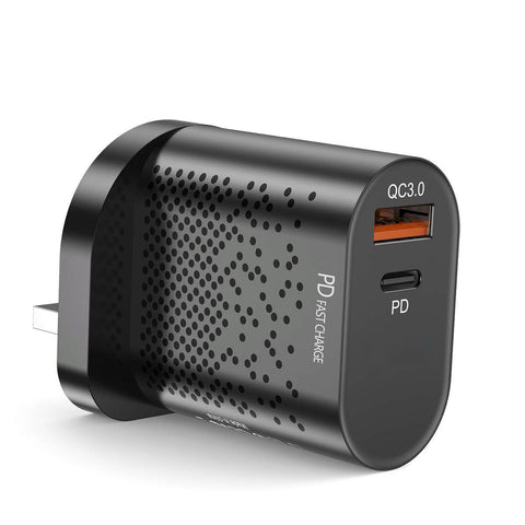 Hal 65W Wall Charger – PD Fast Charging with Quick Charge 3.0