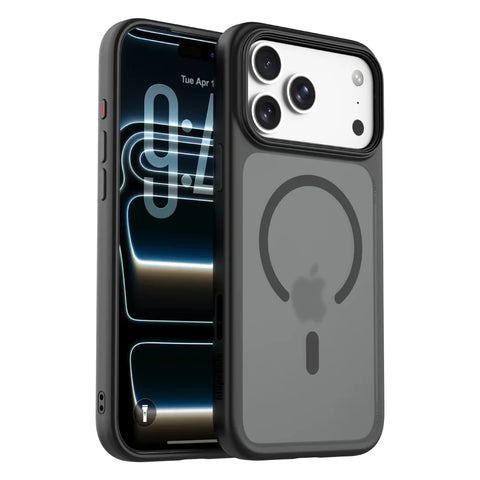 Blupebble Hybrid Matte Case compatible with Magsafe