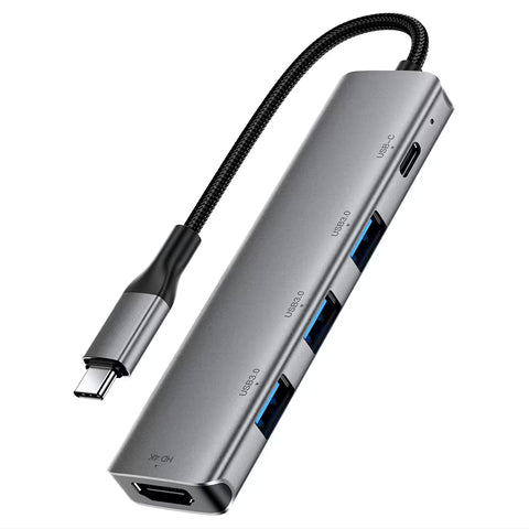 USB-C Docking Station 5-in-1 – 4K 60Hz, 90W PD, 5Gbps
