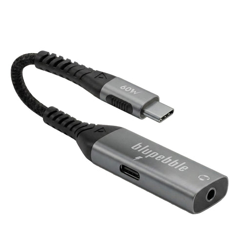 Blupebble Usb-C To Usb-C & Aux Cable
