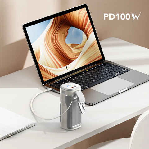 Blupebble Corepod Bolt 100W 20000Mah Powerbank Gray Bp-Cpbolt20000-Gy