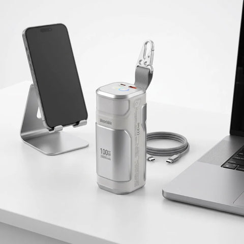 Blupebble Corepod Bolt 100W 20000Mah Powerbank Gray Bp-Cpbolt20000-Gy