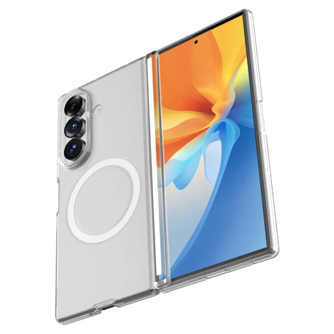 Blupebble Samsung Galaxy Fold 8 Ultra Hybrid Mag Case Clear Bp-Smhmfd8U-Cl