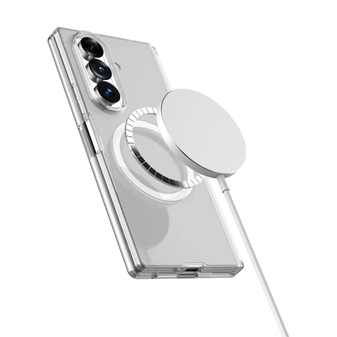 Blupebble Samsung Galaxy Fold 8 Ultra Hybrid Mag Case Clear Bp-Smhmfd8U-Cl