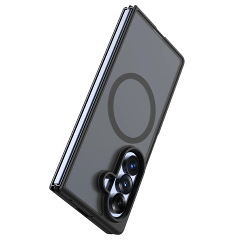 Blupebble Samsung Galaxy Fold 8 Ultra Hybrid Matte Case Black Bp-Smhmtfd8U-Bk