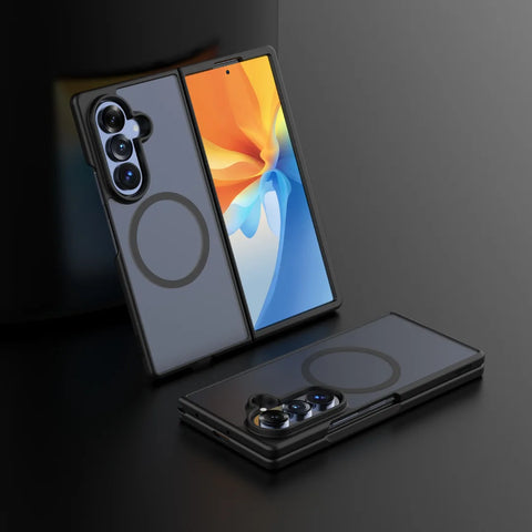 Blupebble Samsung Galaxy Fold 8 Ultra Hybrid Matte Case Black Bp-Smhmtfd8U-Bk