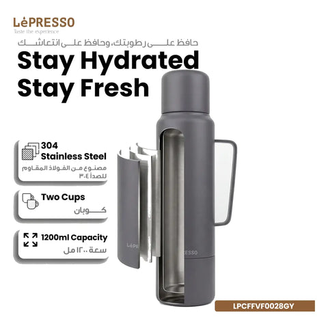 Vacaflow Double Wall Insulated Vacuum Bottle