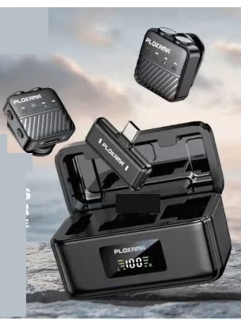 VM-80 Dual Wireless Lavalier Microphone