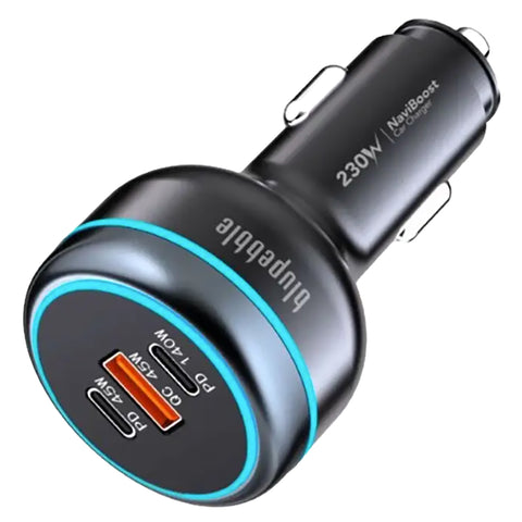Blupebble NAVIBOOST 230W Car Charger
