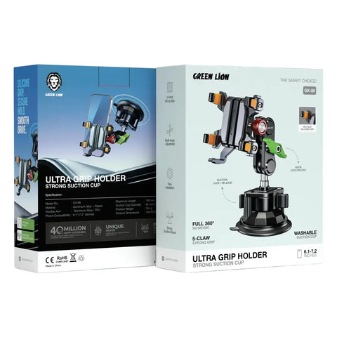 Ultra Grip Holder with Strong Suction Cup