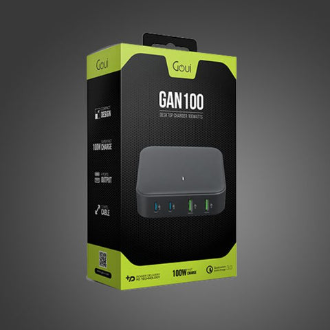 Gan 100W Desktop Charger | 4 Ports