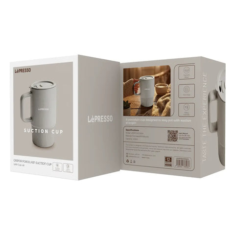 Gripor Porcelain Suction Cup with Lid
