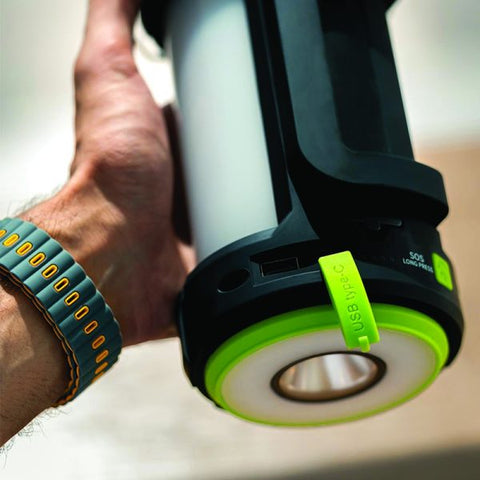 Glow Outdoor Camping Light with Fan